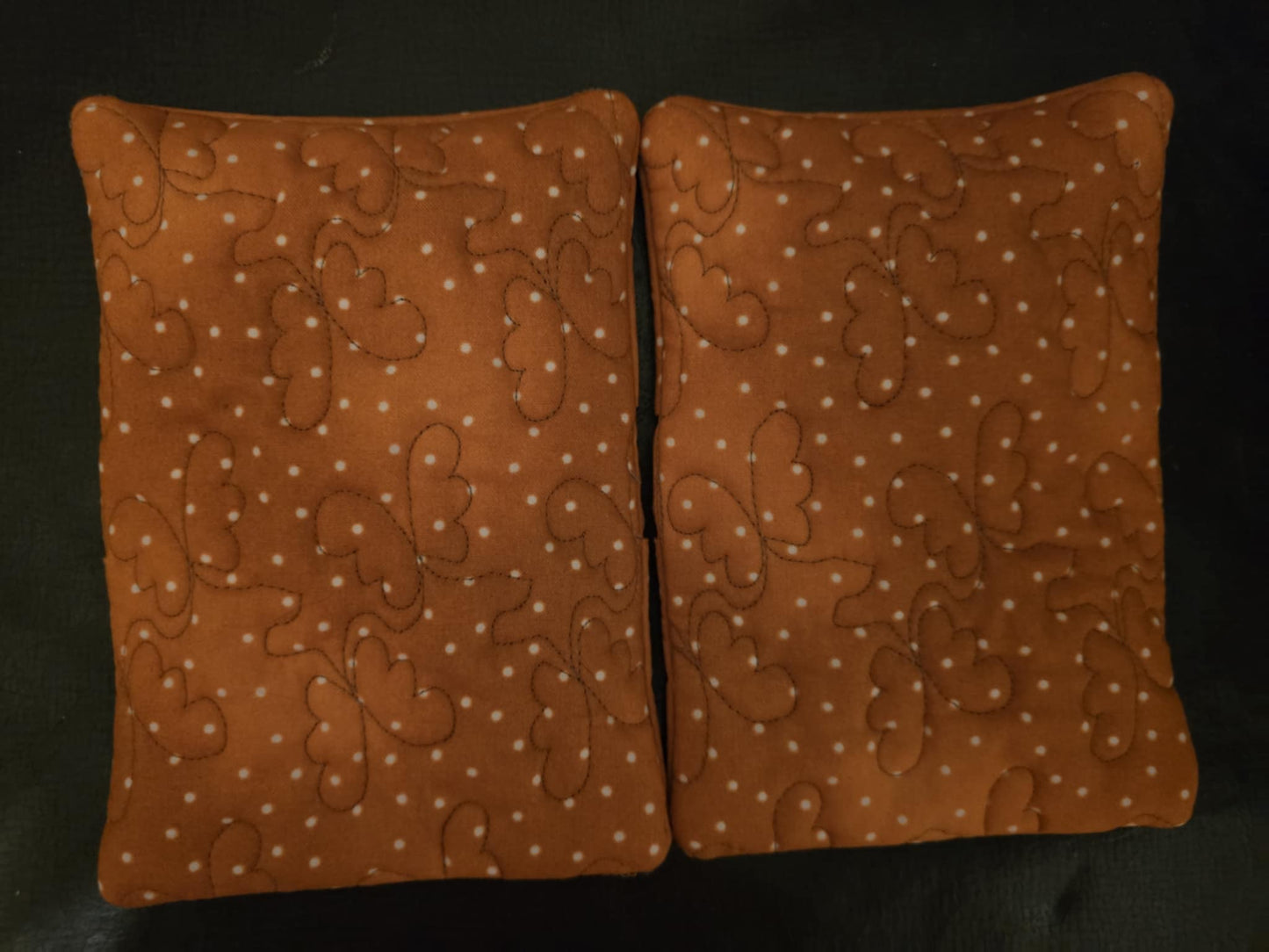 Butterfly Stipple ITH Rectangle Oven Mitt