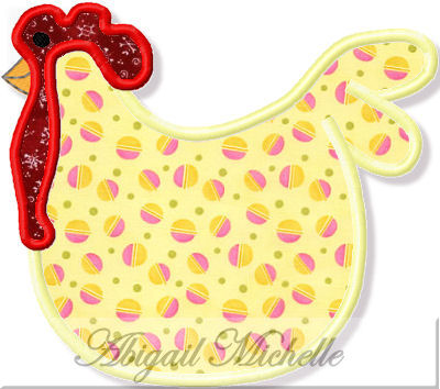 Chicken Applique