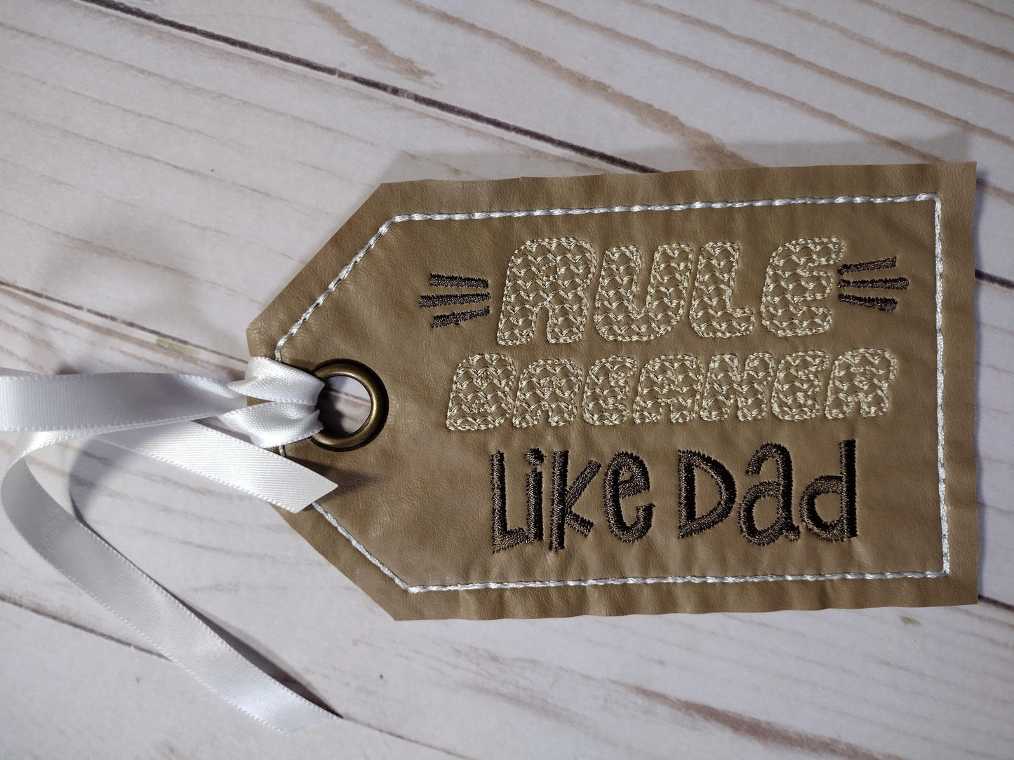 Rule Breaker Like Daddy saying design