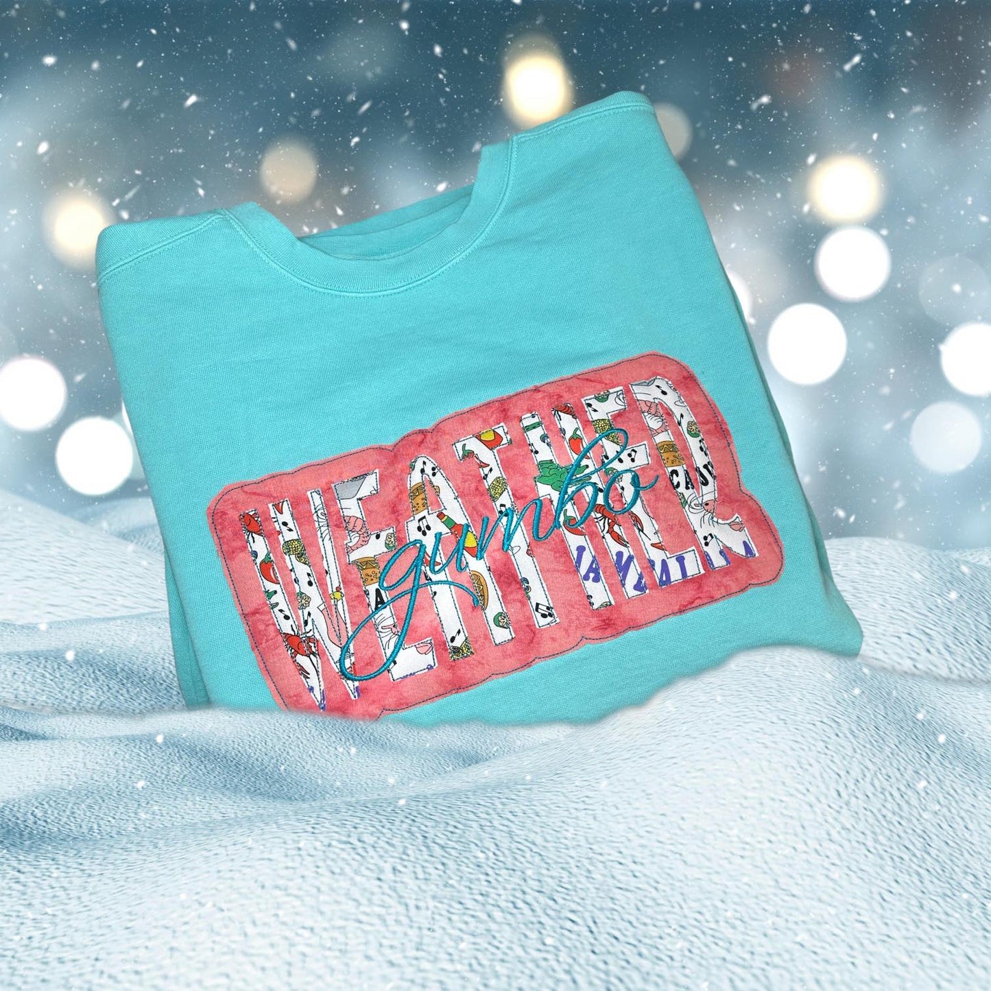 Gumbo Weather Applique 4 sizes