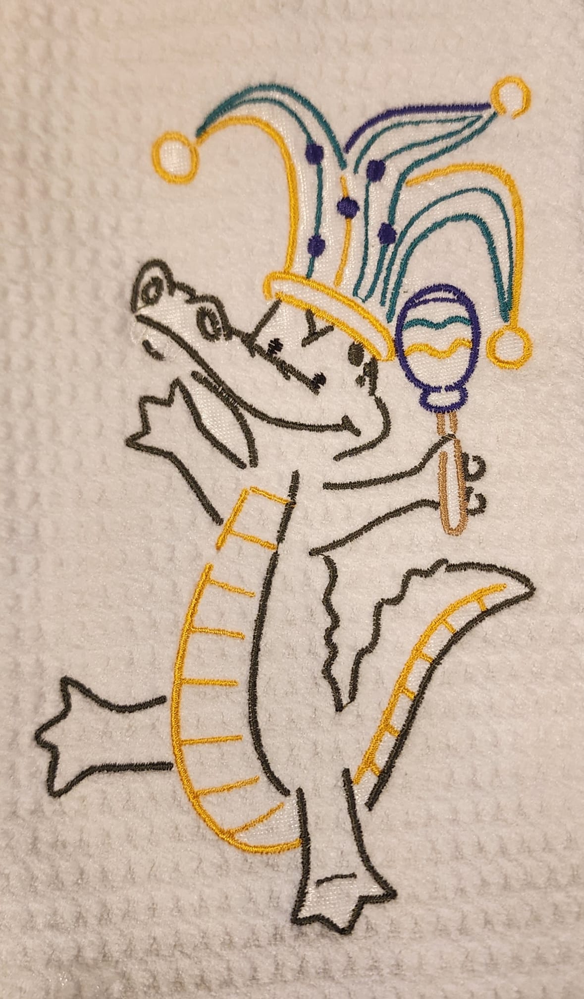 Mardi Gras Alligator 5
