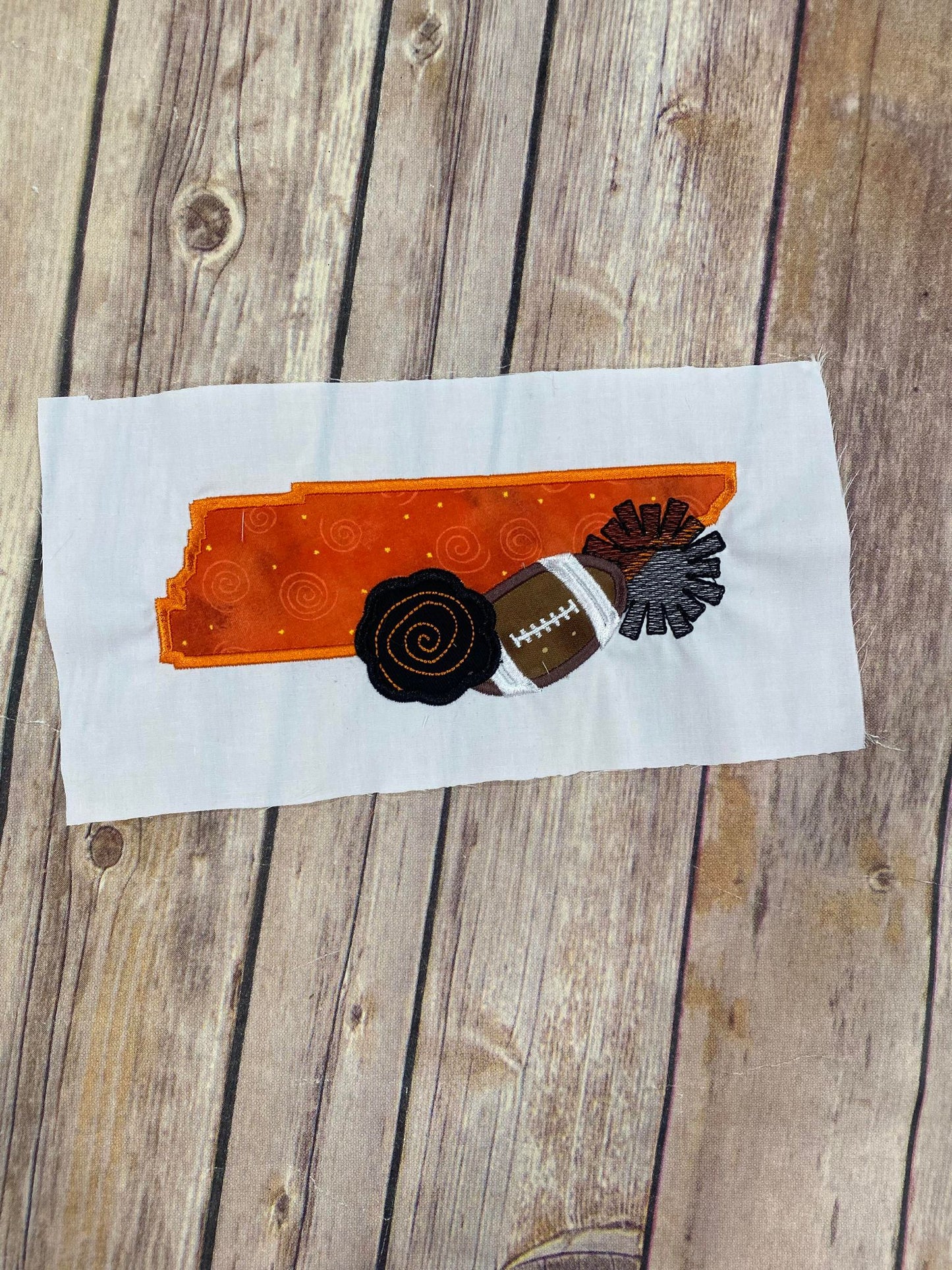 Tennessee Football Applique