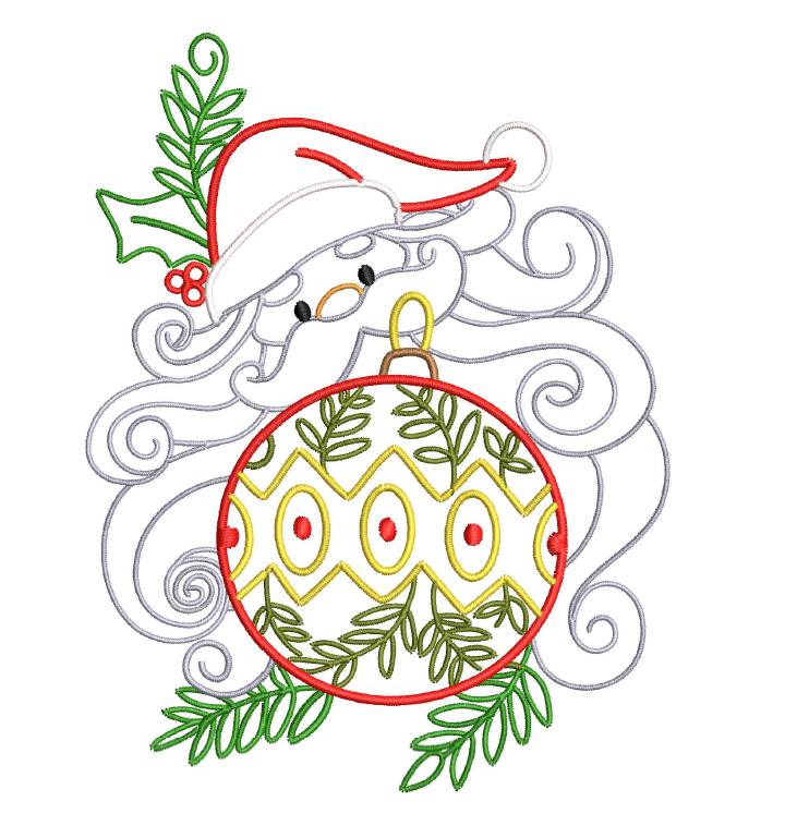 Christmas Ornament Satin 4