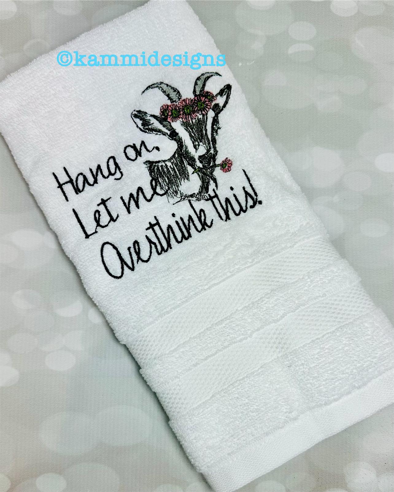 Let me overthink Goat Scribble