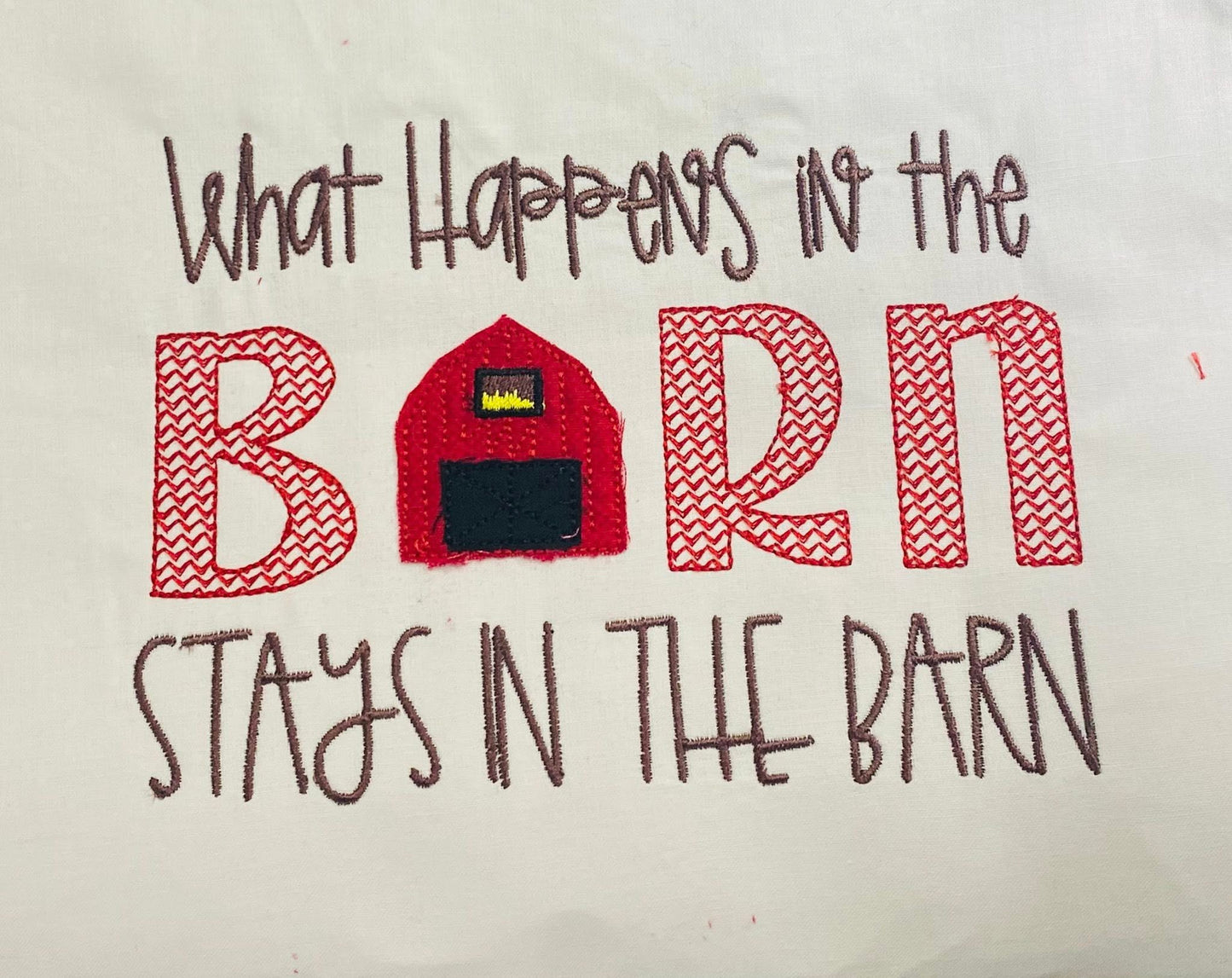 What Happens in the Barn Stays
