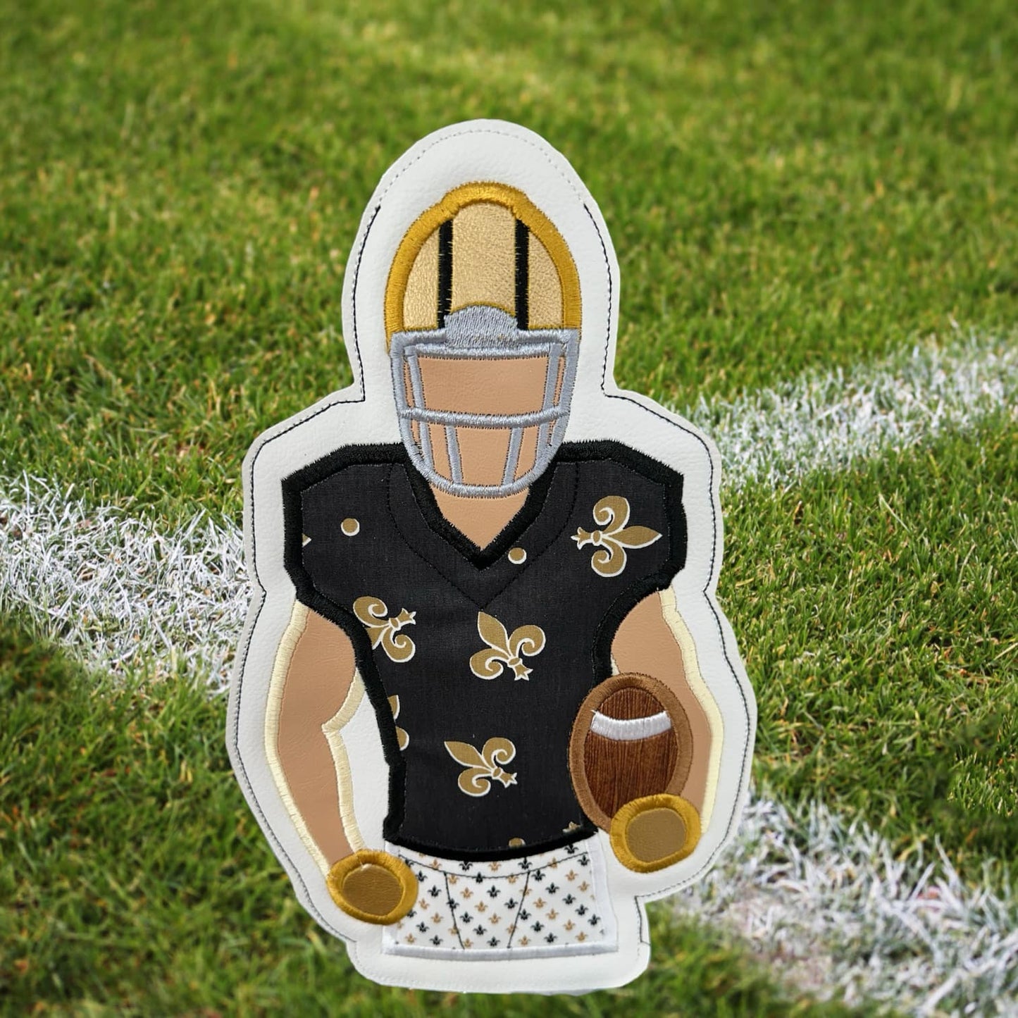 Football Player ITH Paper Towel Cover