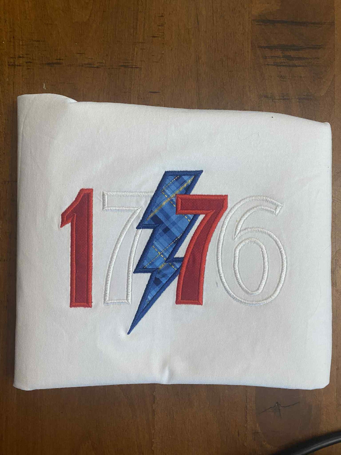 1776 with Lightning Applique