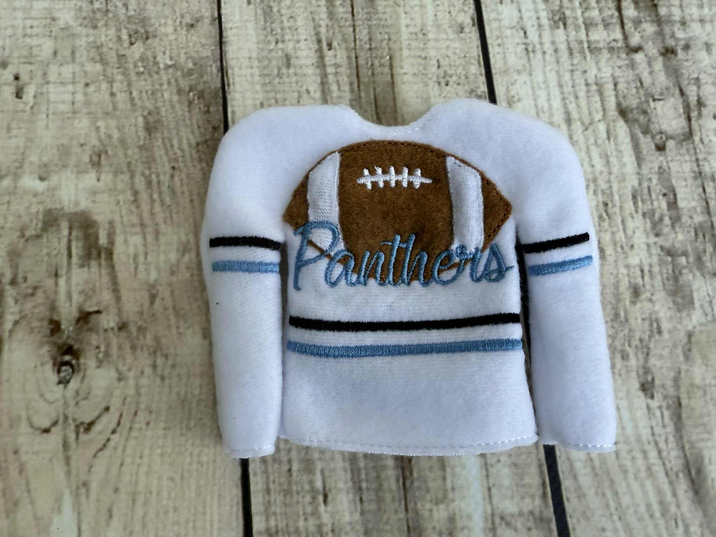 Panthers Football ITH Elf sweater shirt