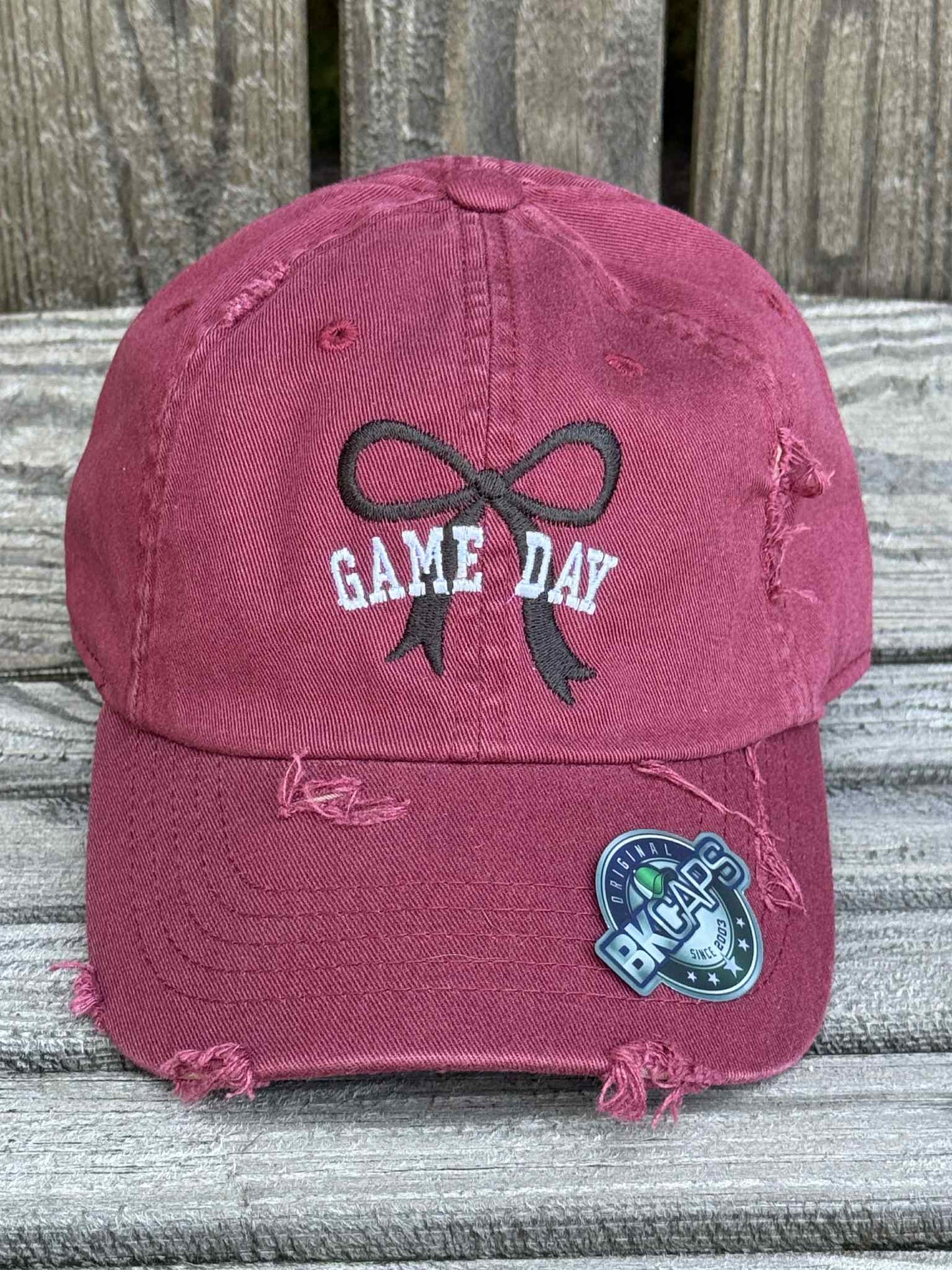 Game Day Bow Hat design