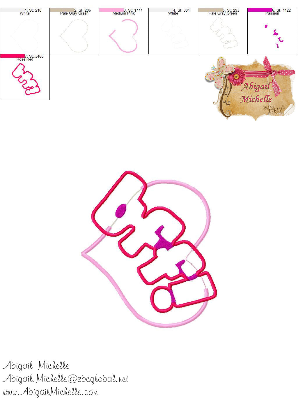 BFF Applique