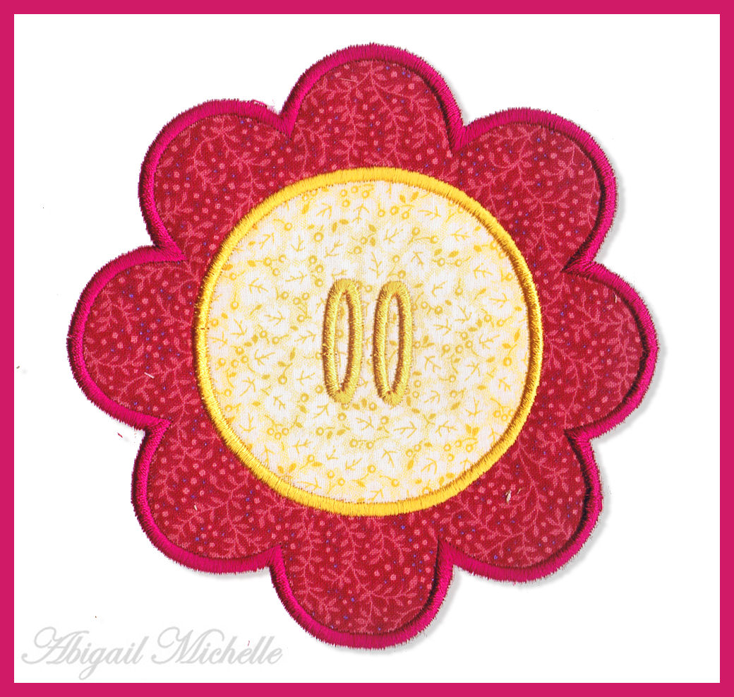 Flower ITH Banner Add On - 3 Sizes!