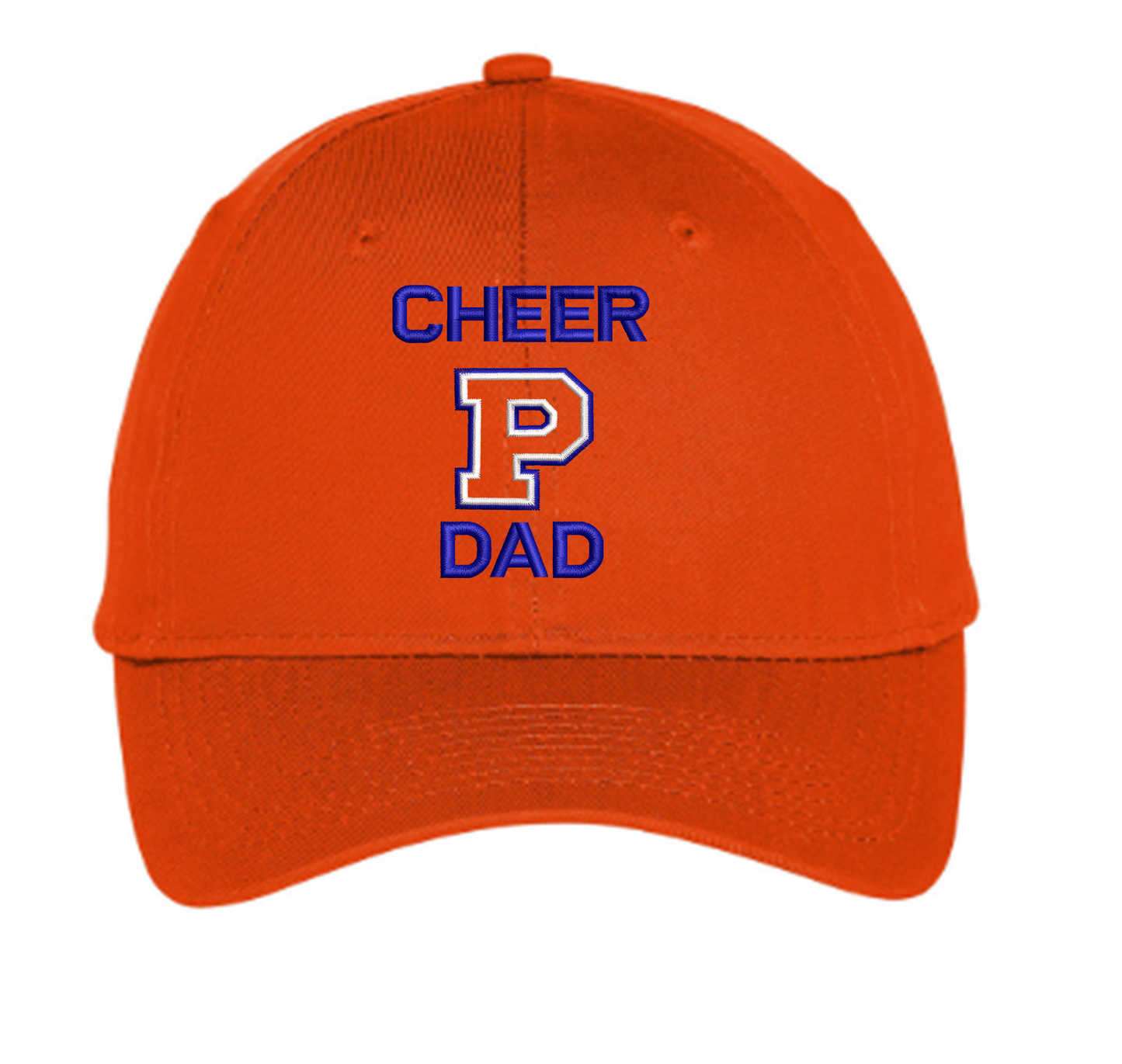 Powers Cheer Mom Dad Baseball Hat Custom Embrodiered