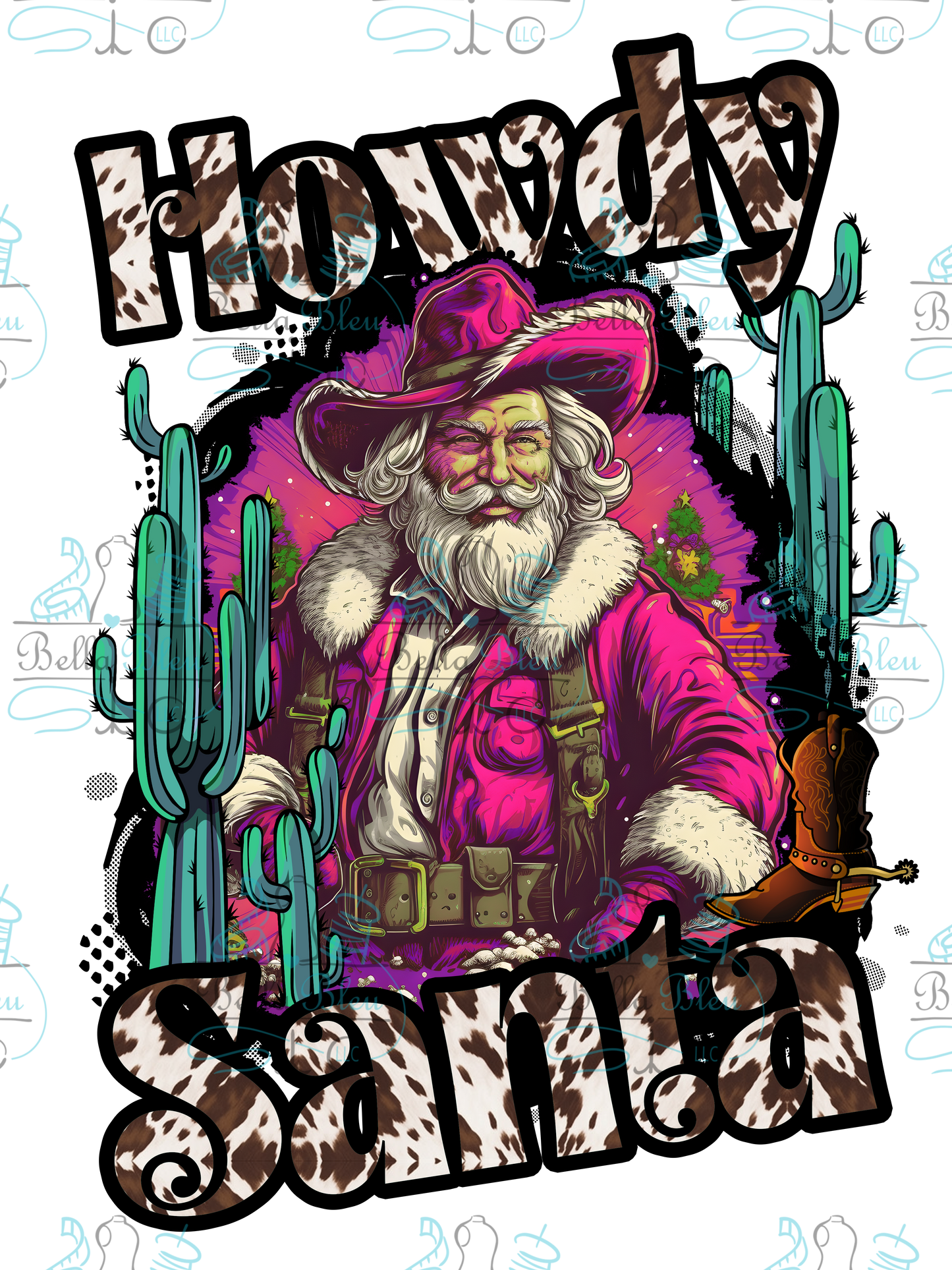 Howdy Santa Sublimation pgn file