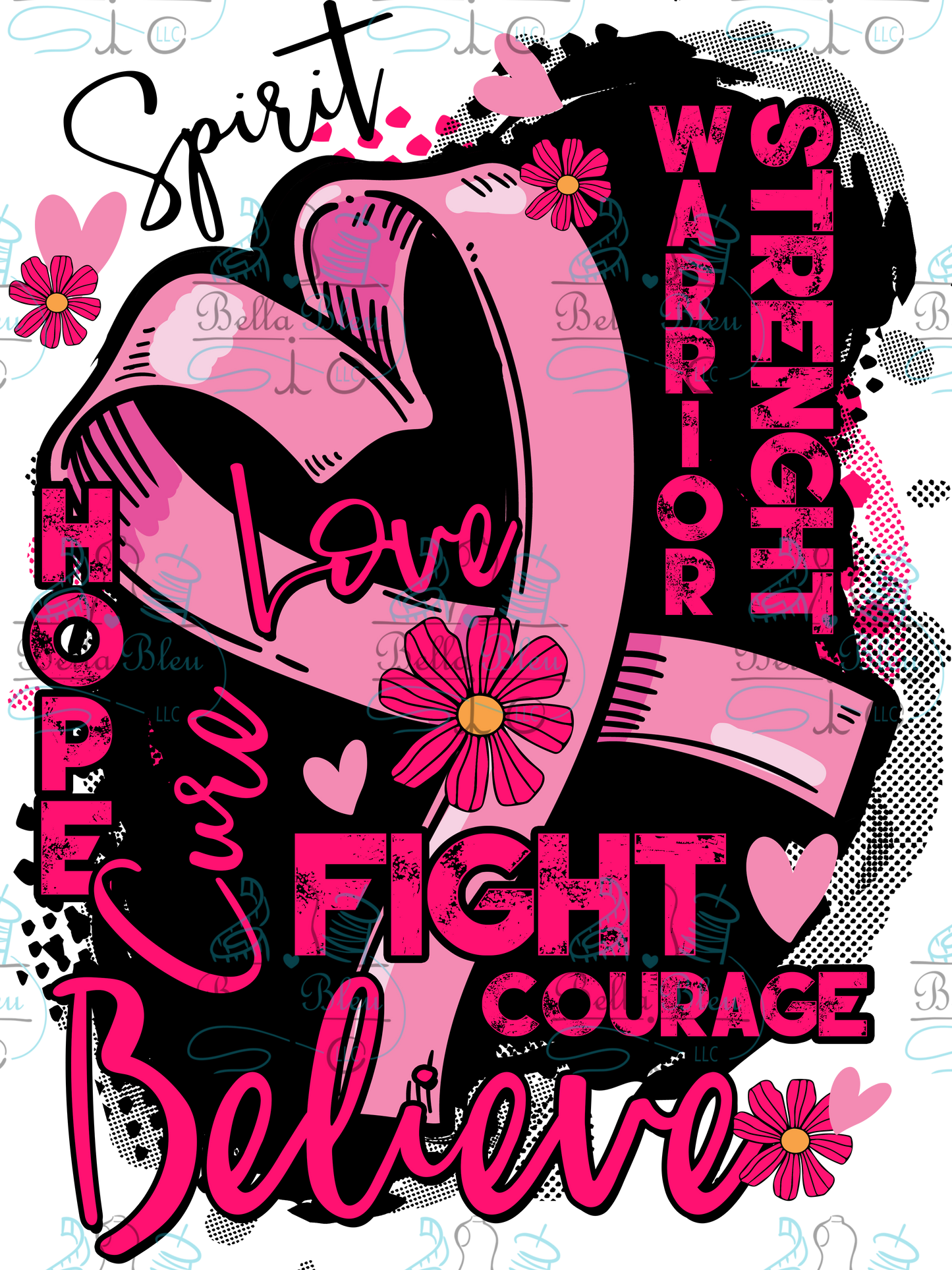 We wear Pink in October Sublimation pgn file