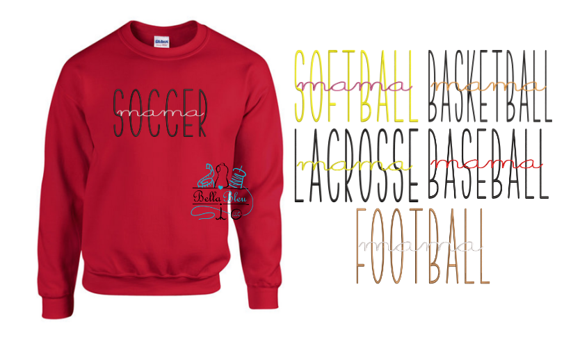 Sports Mama Saying Bundle Set