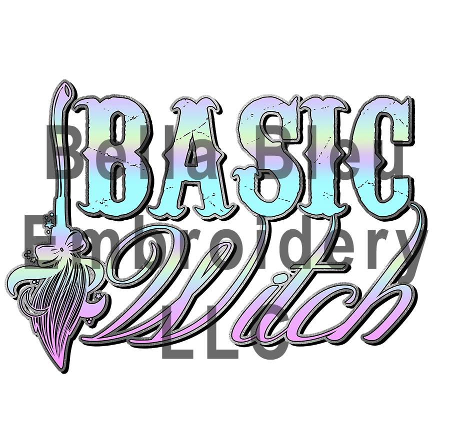 Halloween Basic Witch Sublimation pgn file