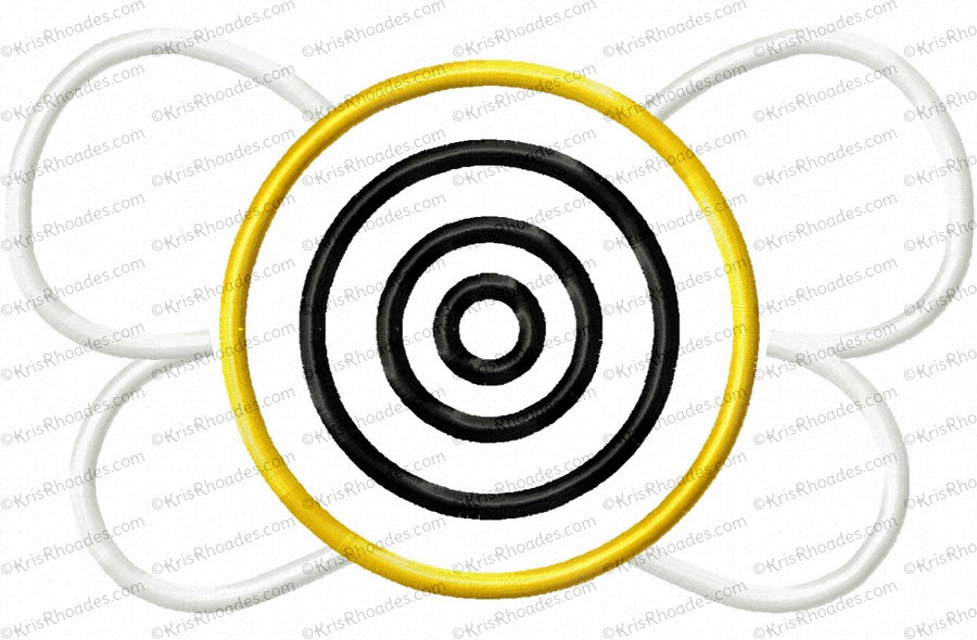 KRD Bee Face and Butt Applique