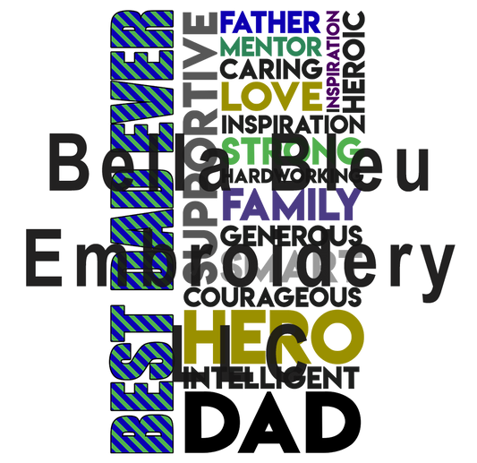 Best Dad Sublimation pgn file