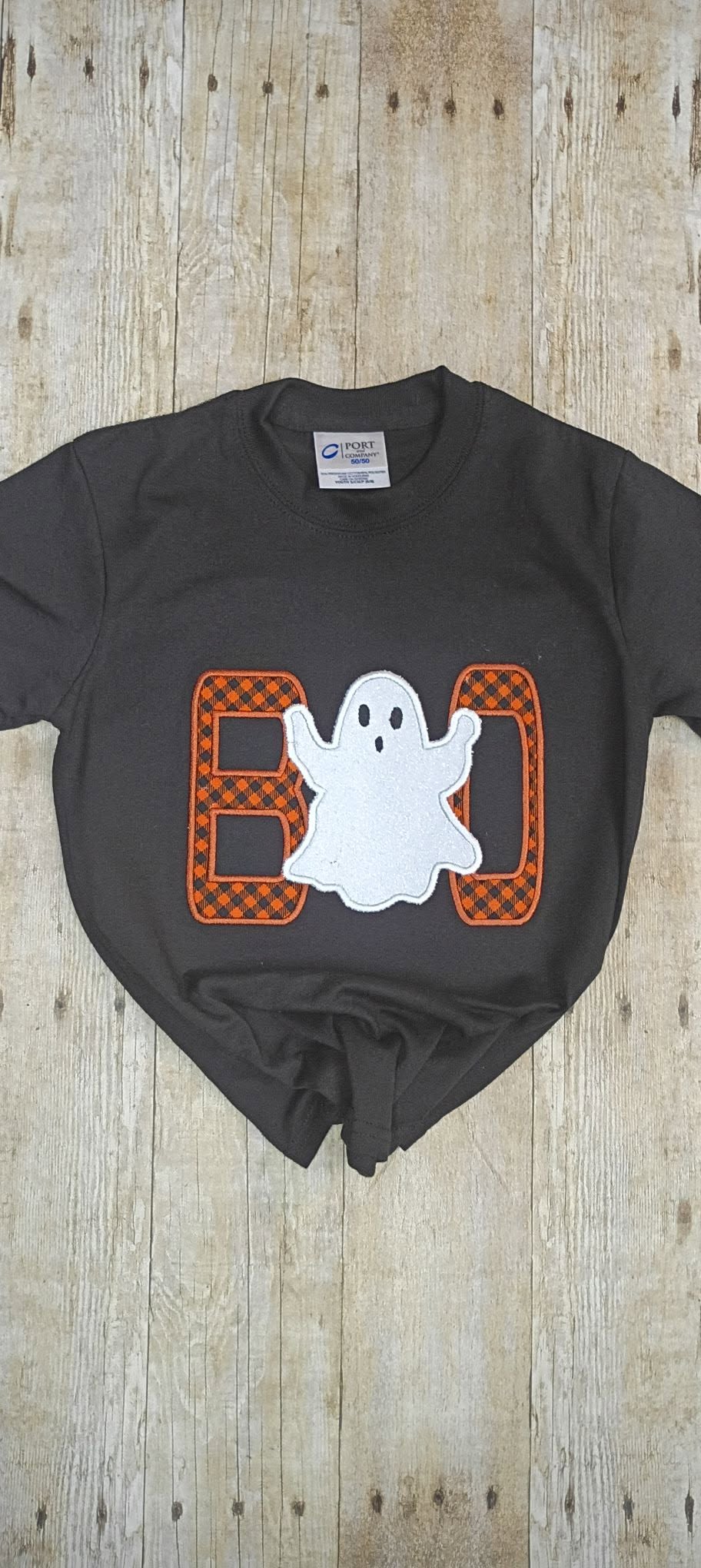 Halloween Boo Ghost Applique