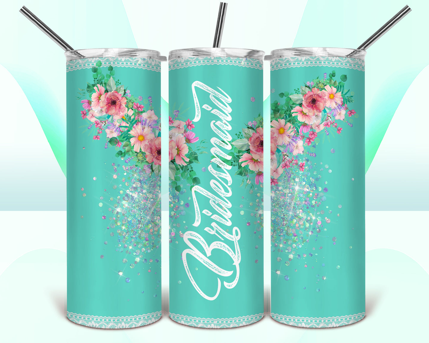 Bridesmaid Sublimation Tumbler Bundle