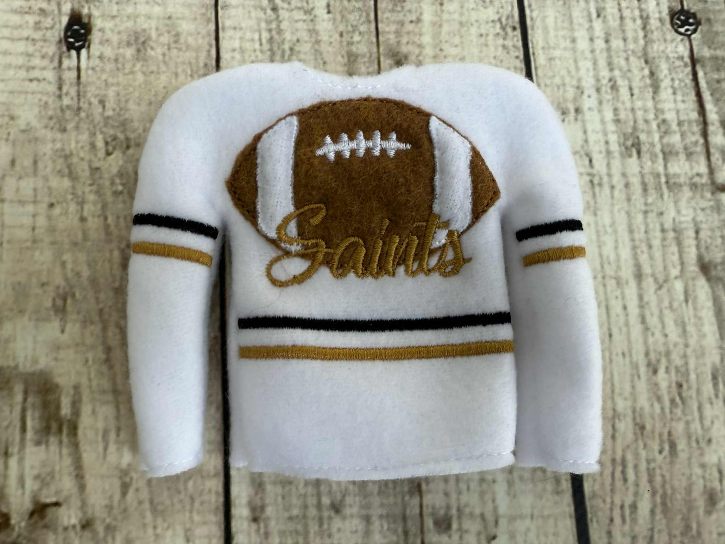 Saints Football ITH Elf sweater shirt