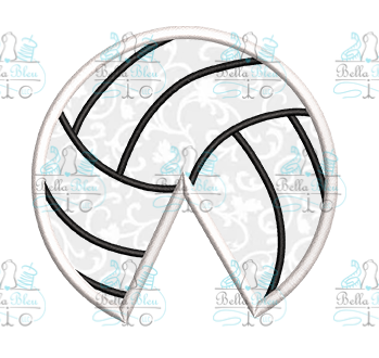 Volleyball Side Design Applique