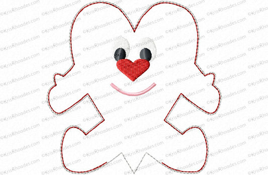 KRD Heart Stuffie With Arms And Legs