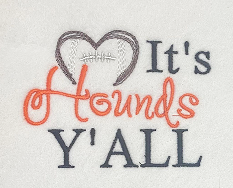 It's Hounds Football Y'all