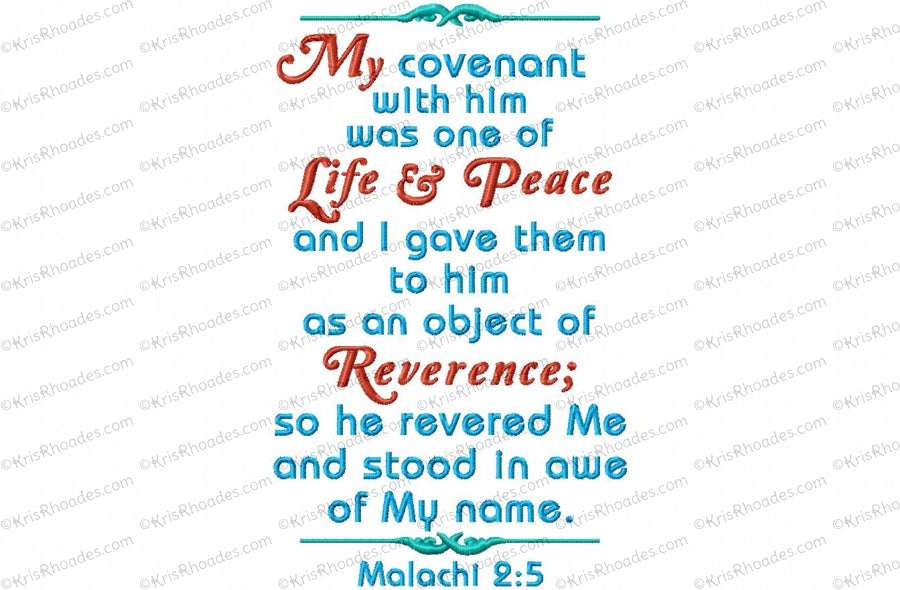 KRD Bible Verse Malachi 2-5