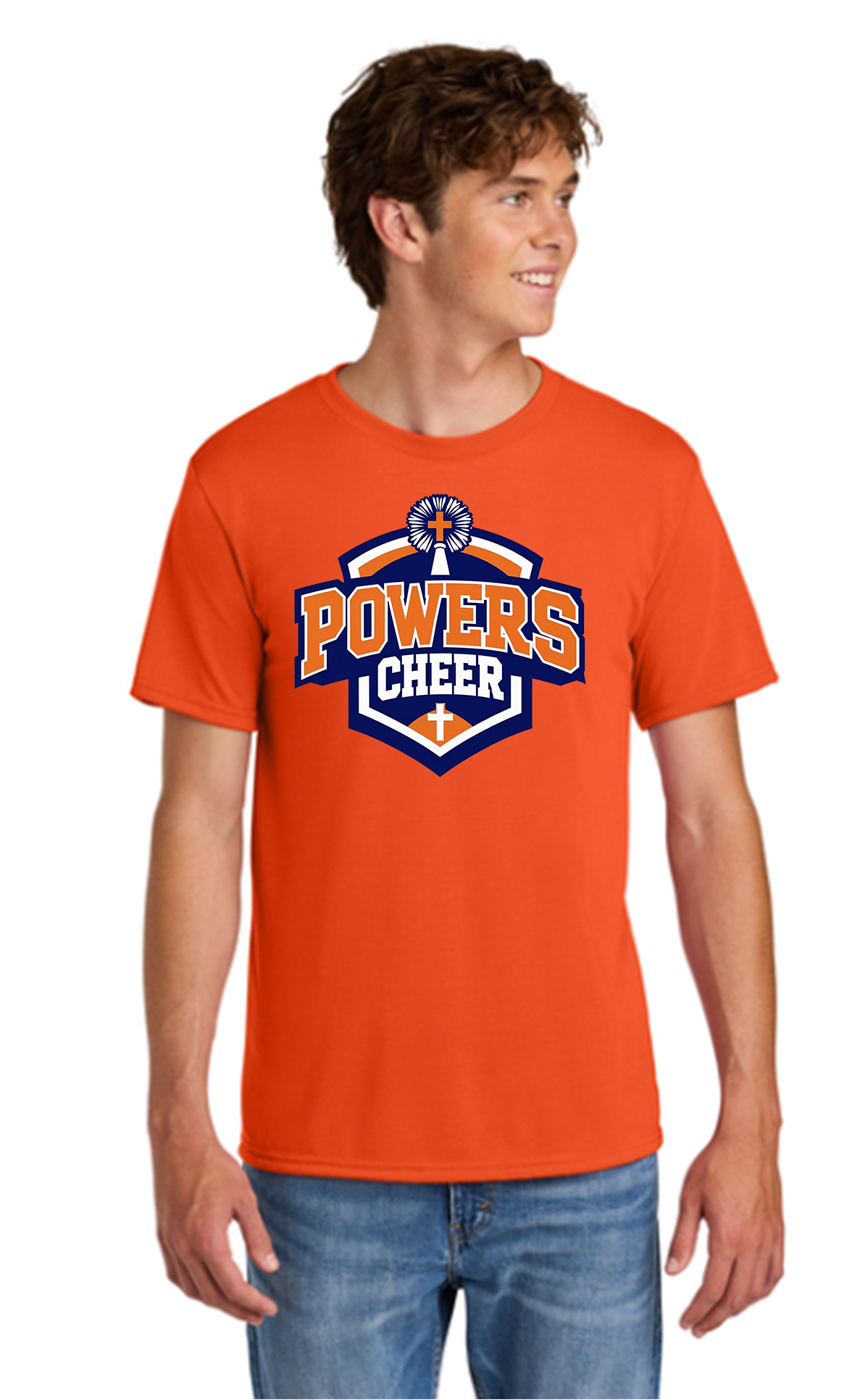 Powers Cheer Tee shirt 2