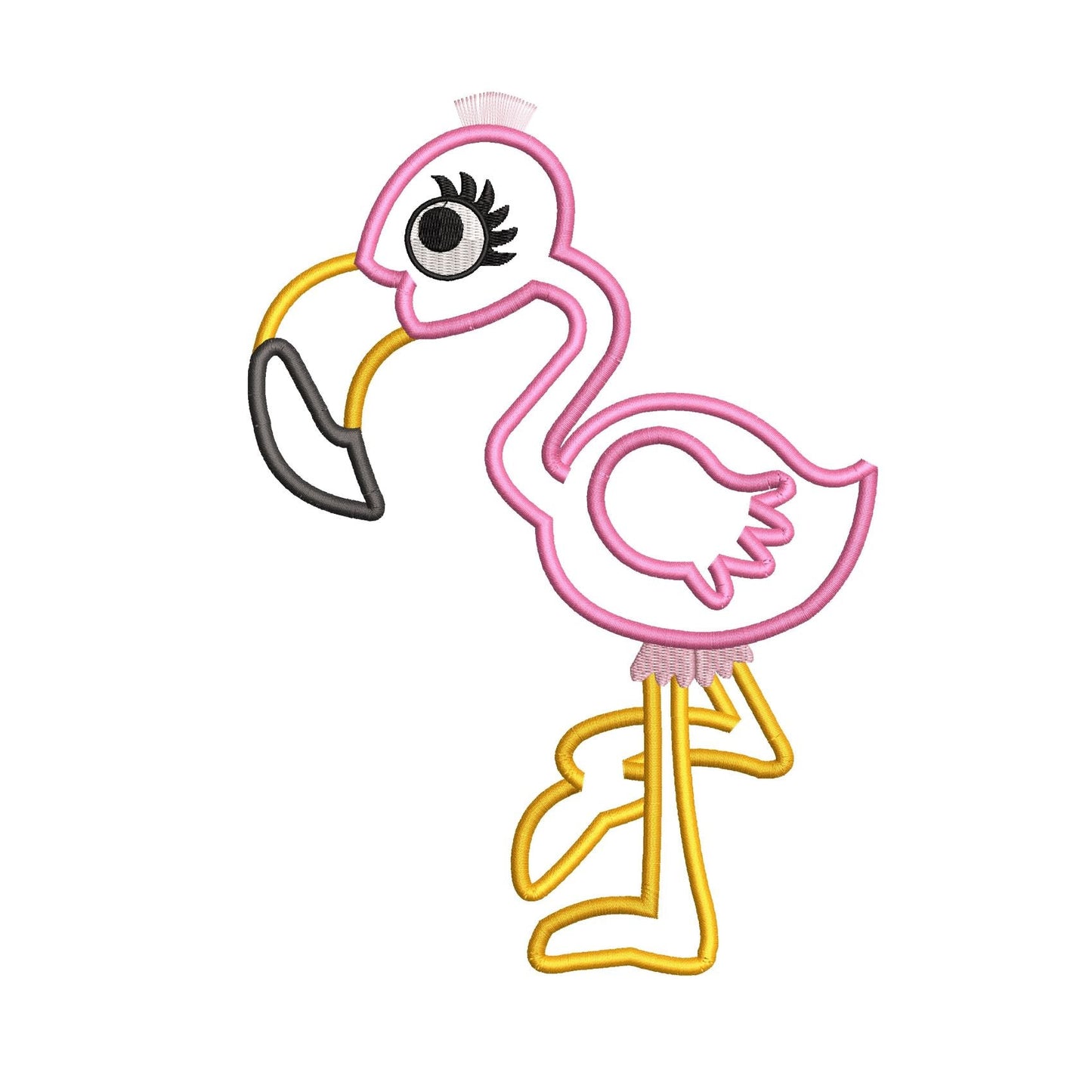 KRD Flamingo Applique