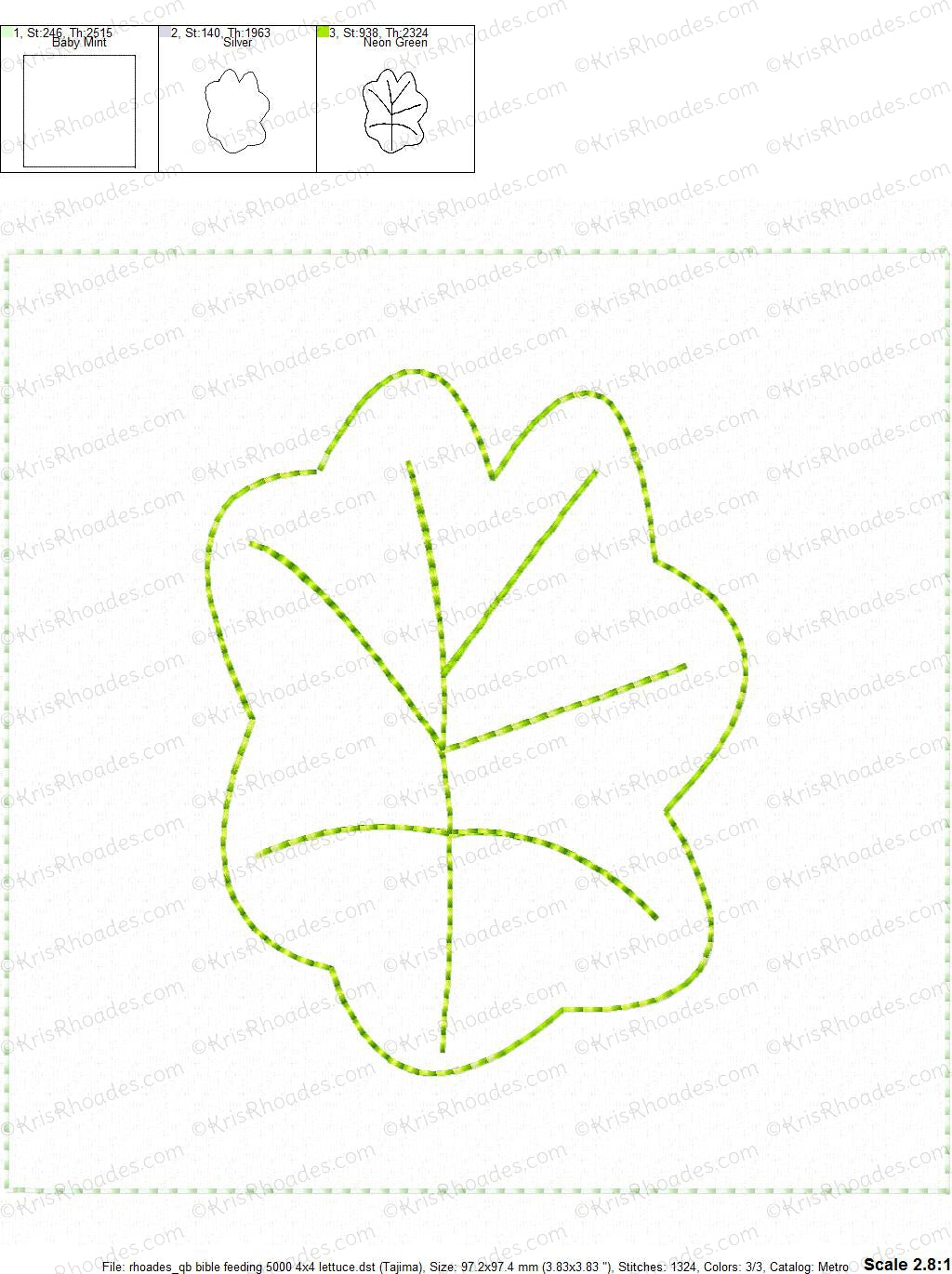 KRD Quiet Book Feeding 5x7 Page