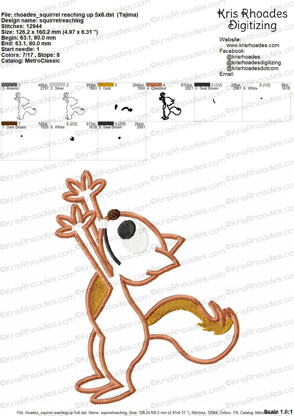 KRD Squirrel Reaching Up