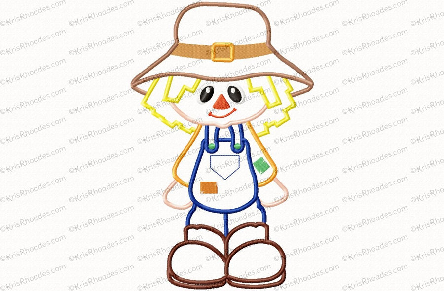 KRD Scarecrow Applique