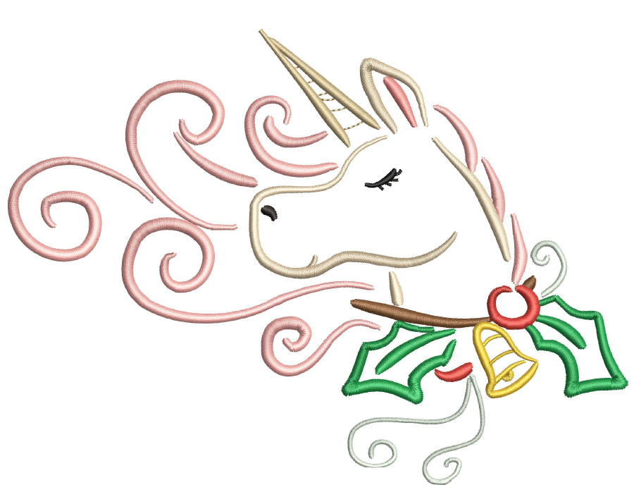 Unicorn at Christmas 8