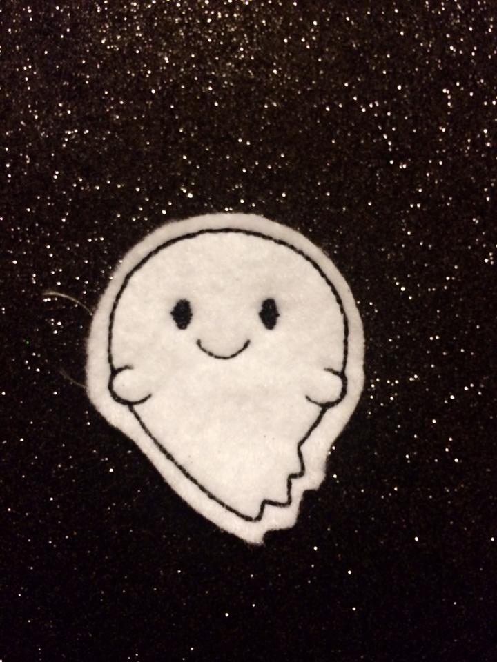 Halloween Boy Ghost feltie