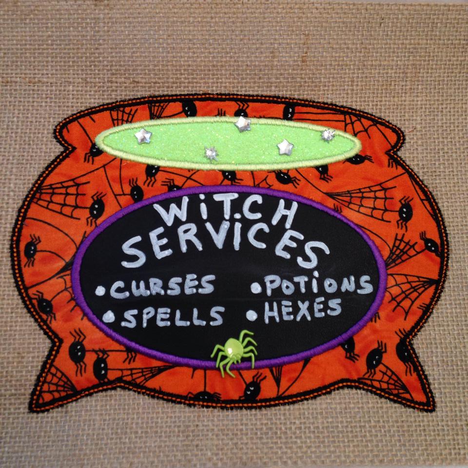Cauldron Halloween Witches Brew Pot