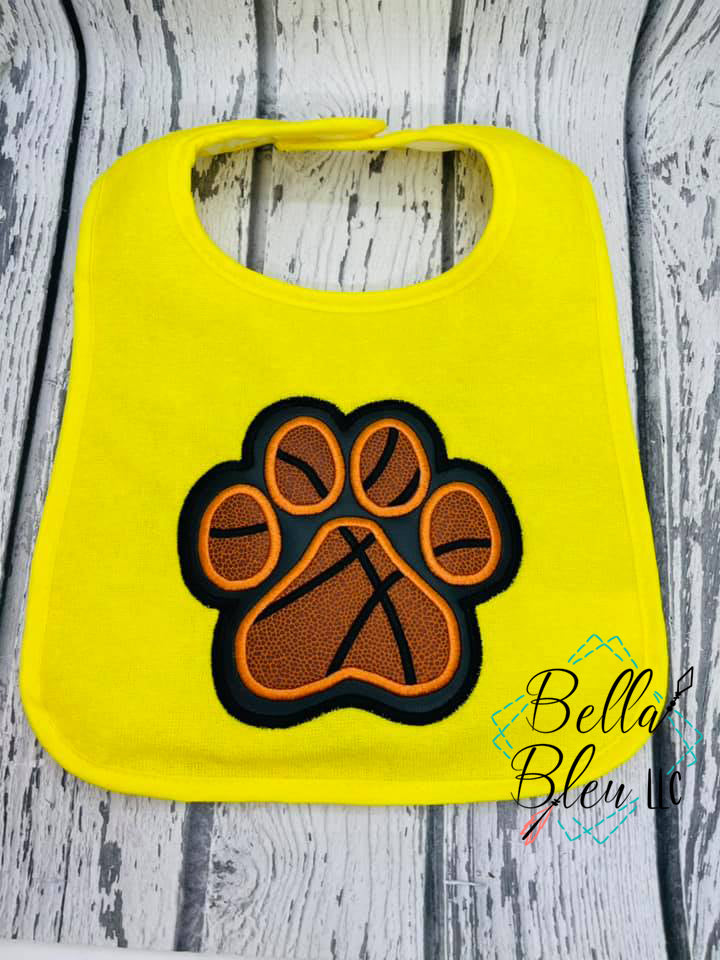 Basketball Paw Applique