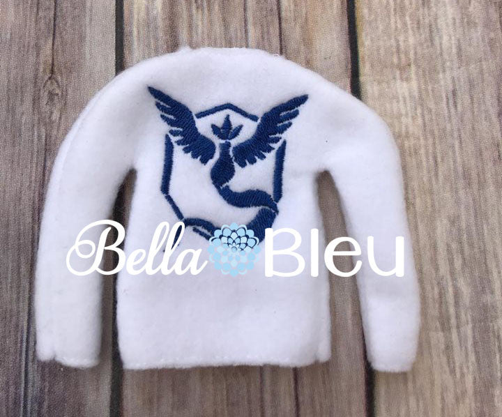 ITH In The Hoop Elf "Inspired Mystic" Pokemon Sweater shirt embroidery design