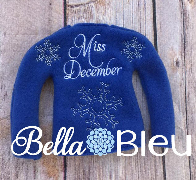 Miss December Elf Sweater