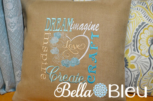 Crafting Subway Art Machine Embroidery sketchy design