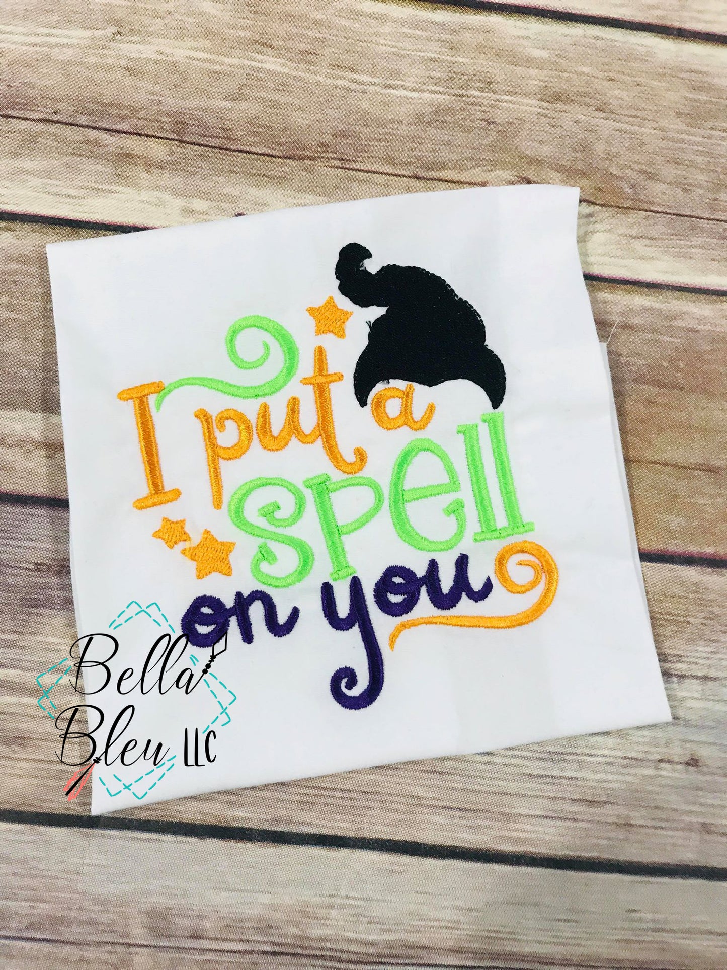 Halloween Embroidery Design - Inspired Sanderson Sisters Embroidery - I put a spell on you
