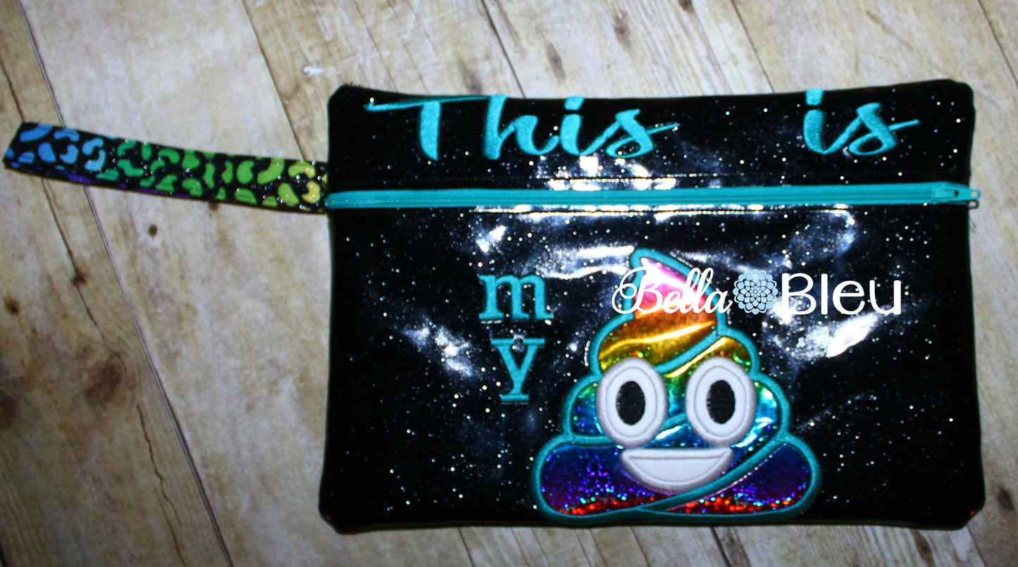 In the Hoop Emoji Poo Poop Shit Wallet