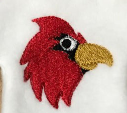 Mini Cardinals Mascot Machine Embroidery design