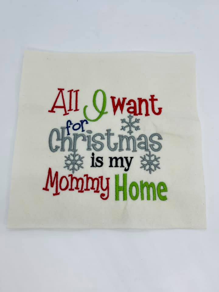 All I want for Christmas is my Mommy