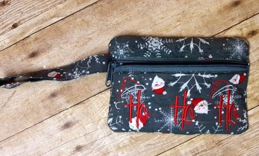 ITH Christmas HO HO HO zipper bag Wallet