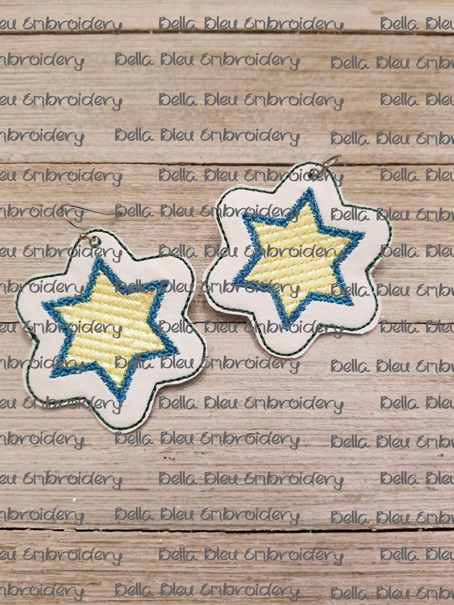 In the Hoop Jewish Star of David Earrings