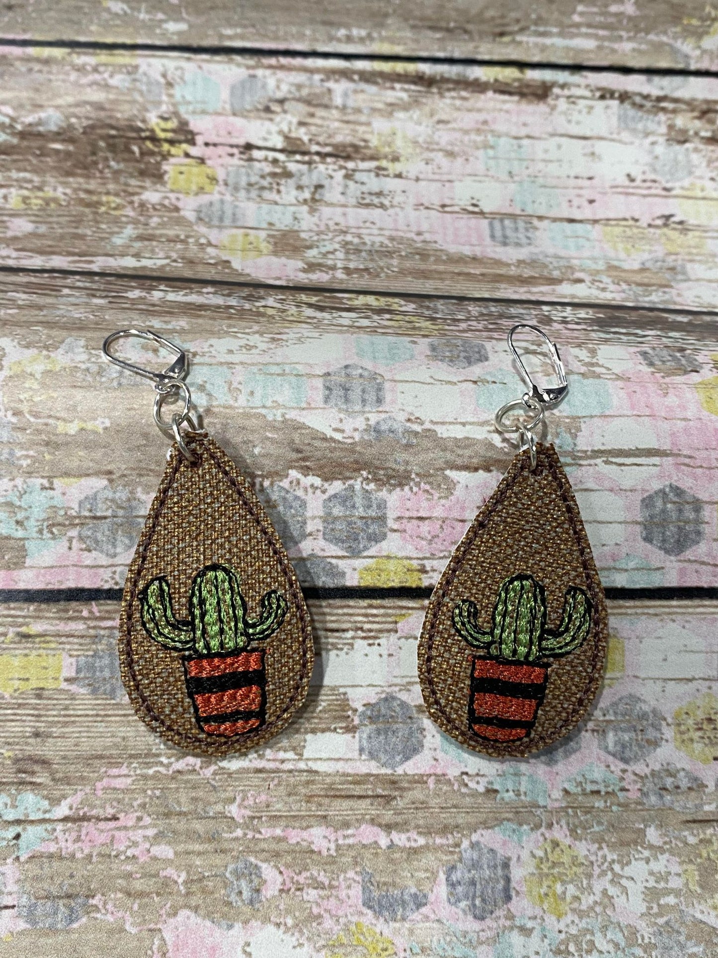 ITH Saguaro Cactus Earrings