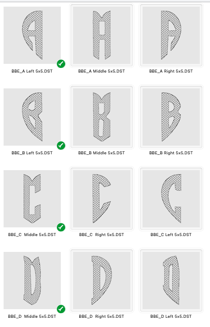 BX Heart Monogram Font