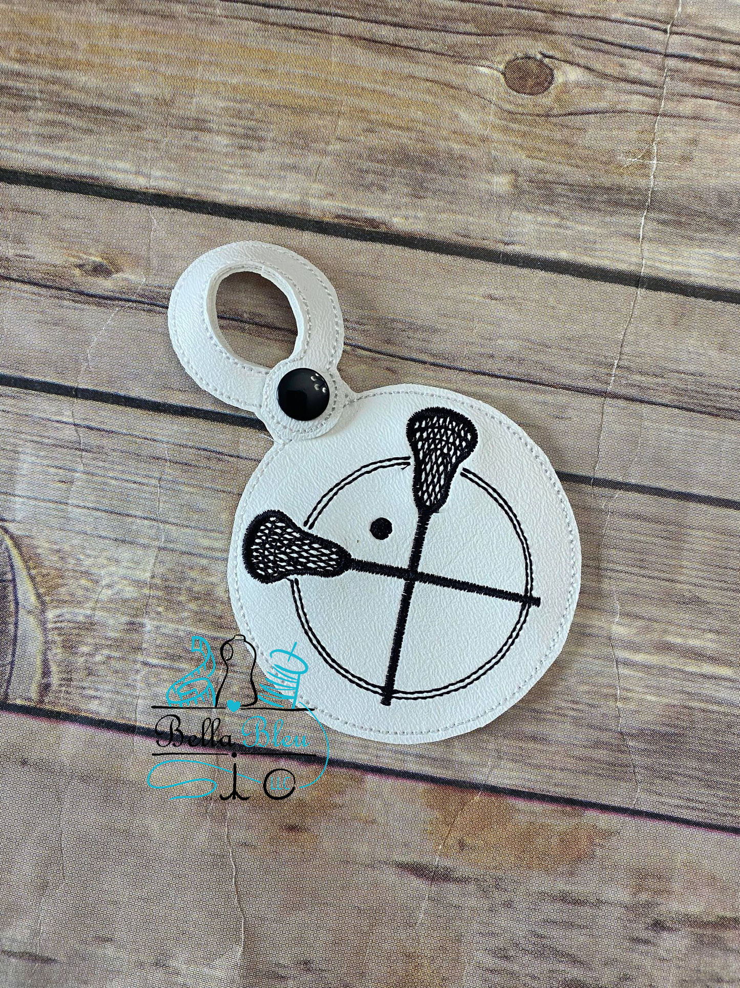 Lacrosse Sports ITH Bag Tag fob